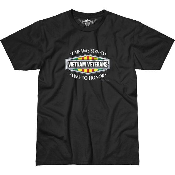 Футболка 7.62 Design Vietnam Veterans Time Served Battlespace - Черный