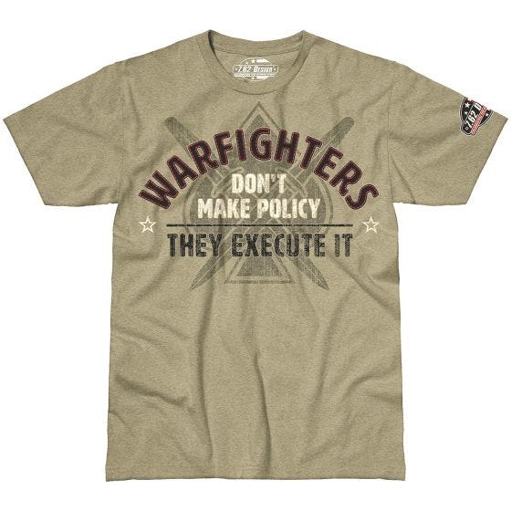 Футболка 7.62 Design Warfighters Execute Polict - Khaki Heather