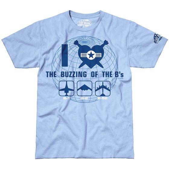 Футболка 7.62 Design The Buzzing of the B's - Sky Blue