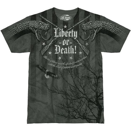 Футболка 7.62 Design Liberty or Death - Угольный