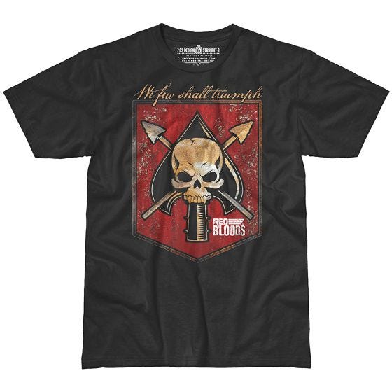 Футболка 7.62 Design Red Bloods Battle Spade - Черный