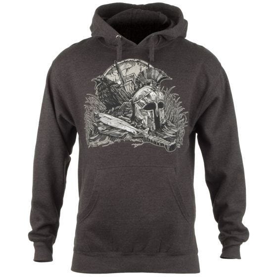 Толстовка с Капюшоном 7.62 Design With Your Shield - Charcoal Heather