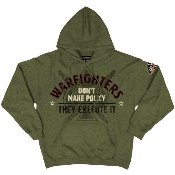 Толстовка с Капюшоном 7.62 Design Warfighters - Heather Green