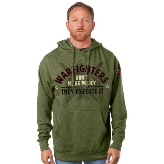 Толстовка с Капюшоном 7.62 Design Warfighters - Heather Green