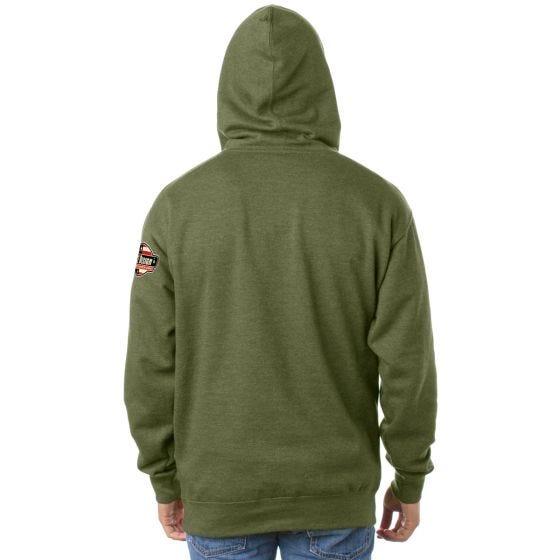 Толстовка с Капюшоном 7.62 Design Warfighters - Heather Green