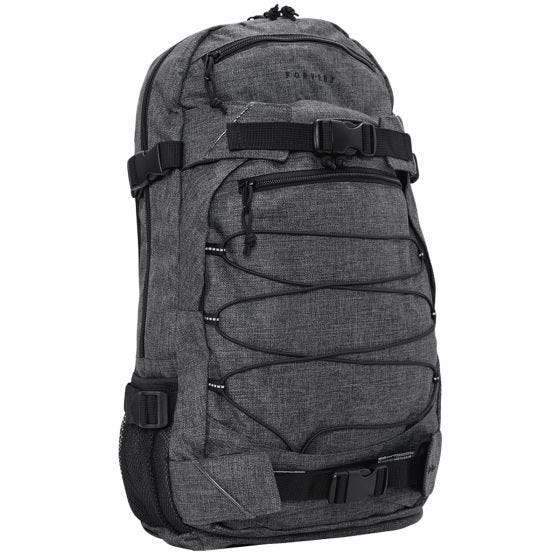 Рюкзак Forvert Melange Laptop Louis - Black Melange