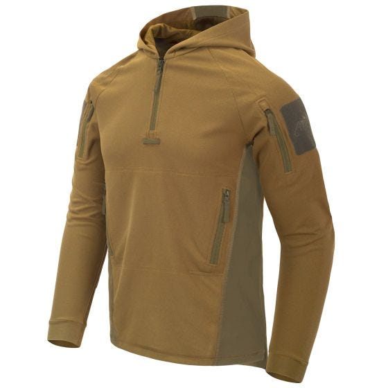 Толстовка с капюшоном Helikon Range TopCool - Coyote/Adaptive Green