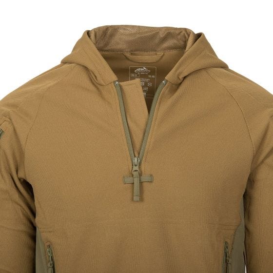 Толстовка с капюшоном Helikon Range TopCool - Coyote/Adaptive Green