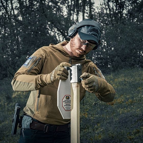 Толстовка с капюшоном Helikon Range TopCool - Coyote/Adaptive Green