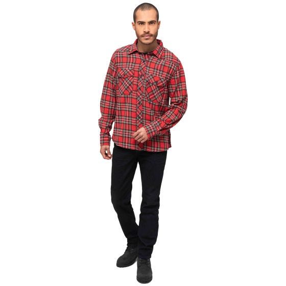 Клетчатая рубашка Brandit Tartan - Tartan