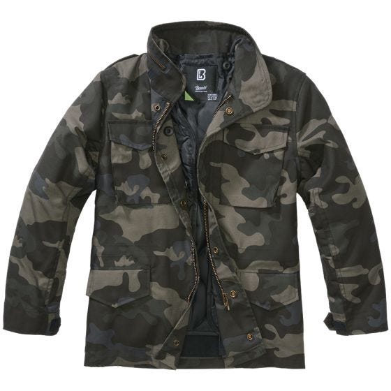 Куртка Brandit Дети M-65 Standard - Dark Camo