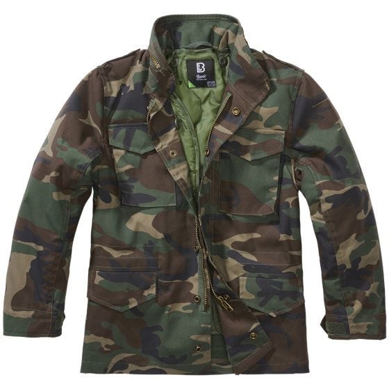 Куртка Brandit Дети M-65 Standard - Woodland