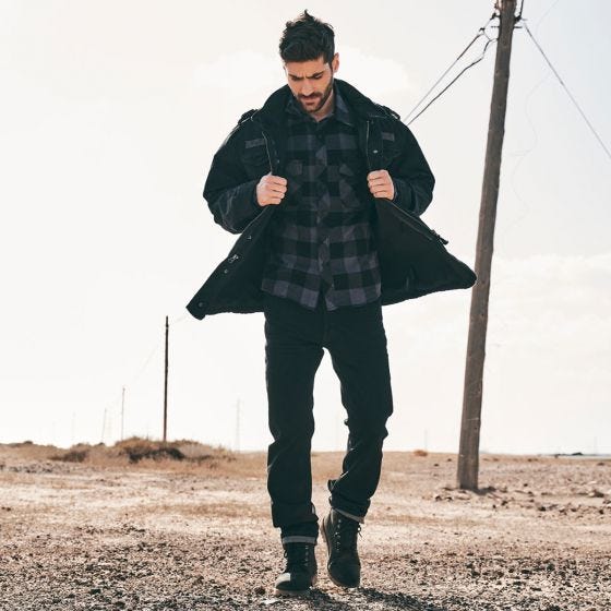 Куртка Brandit M-65 Giant - Navy