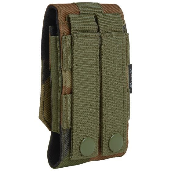 Средний Подсумок для Телефона Brandit MOLLE - Woodland