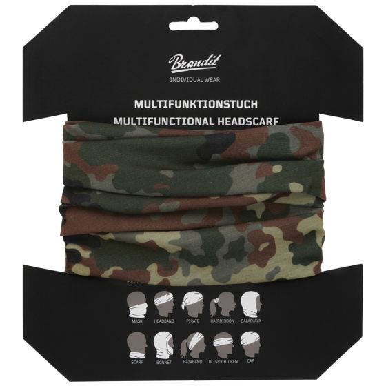 Баф утепленный Brandit Multifunctional - Flecktarn