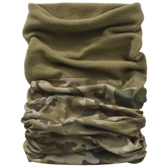 Баф утепленный Brandit Multifunctional из флиса - Tactical Camo
