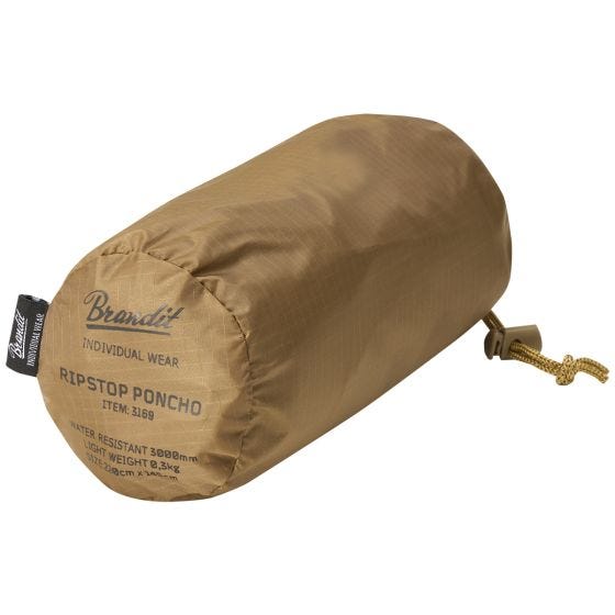 Пончо Brandit Ripstop - Camel