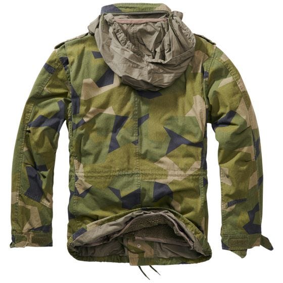 Куртка Brandit M-65 Giant - Swedish M90 Camo