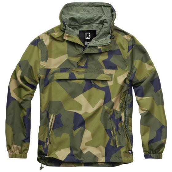 Ветровка Brandit Summer - Swedish M90 Camo