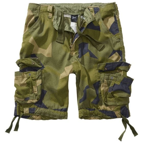 Шорты Brandit Urban Legend - Swedish M90 Camo