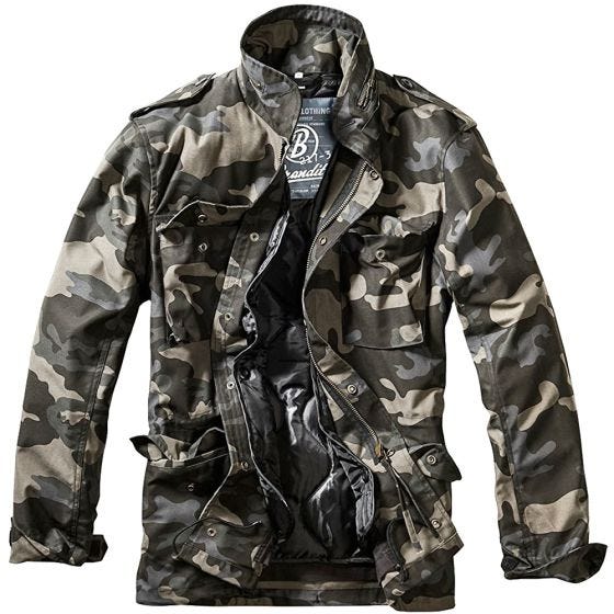 Куртка Brandit M-65 Classic - Dark Camo