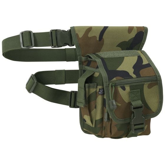 Боковая Набедренная Сумка Brandit - Woodland Camo