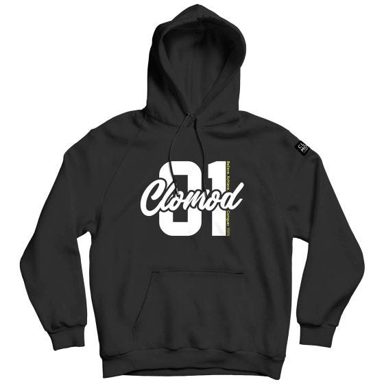 Толстовка с капюшоном CLOMOD "One" - Черный