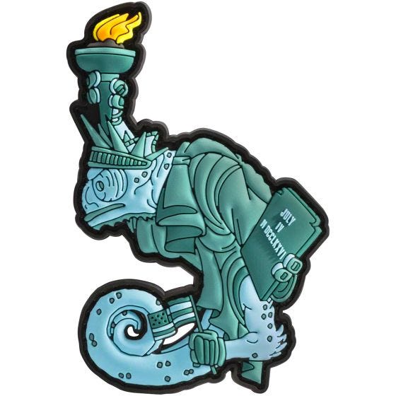Нашивка Patchlab Chameleon Liberty Lily - Зеленый