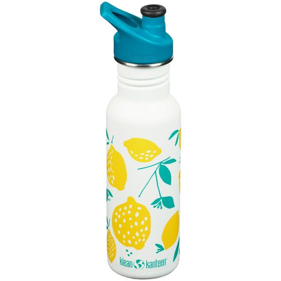 Бутылка Klean Kanteen Classic Sport Cap 532мл - Lemon