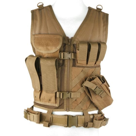Жилет Condor Crossdraw - Coyote Brown