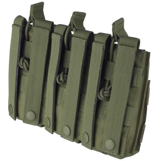 Подсумок для Магазина Condor Triple Stacker M4/M16 - Olive Drab
