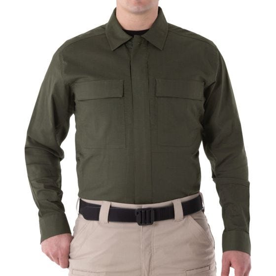Рубашка с Длинным Рукавом First Tactical V2 BDU Мужская - Зеленый
