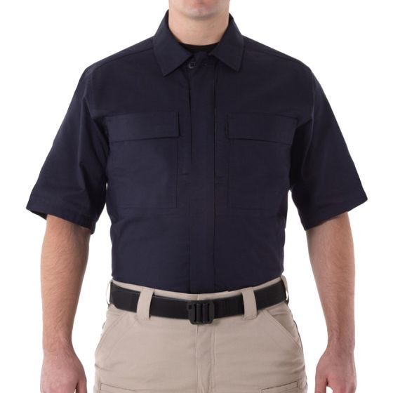 Рубашка с Коротким Рукавом First Tactical V2 BDU Мужская - Midnight Navy
