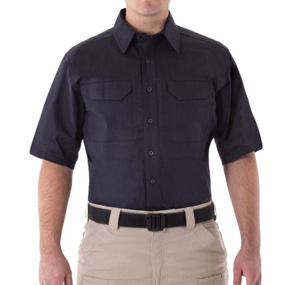 Рубашка с Коротким Рукавом First Tactical V2 Tactical Мужская - Midnight Navy