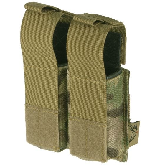 Двойной Подсумок для Пистолетных Магазинов Flyye Ver. HP 9 мм MOLLE - MultiCam