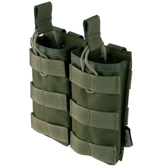 Двойной Подсумок для Магазинов Flyye EV с Универсальным Креплением MOLLE - Ranger Green