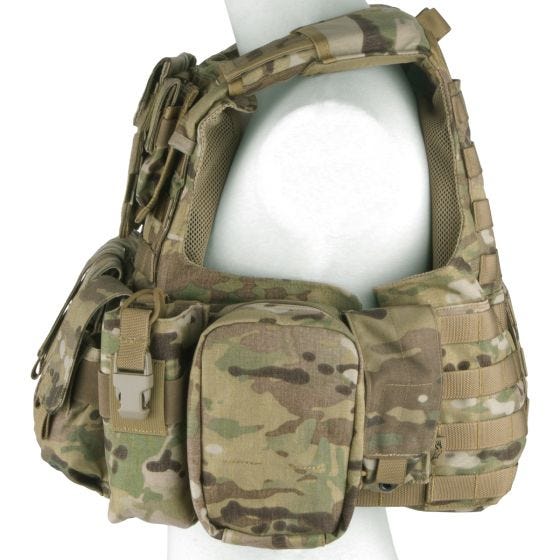 Жилет с Набором Подсумков Flyye Force Recon ver. Land - MultiCam