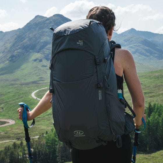 Рюкзак Женский Highlander Ben Nevis 52 L - Серый