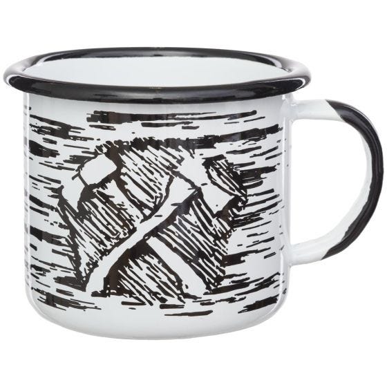 Кружка Helikon Axe Enamel 350 мл - Белый