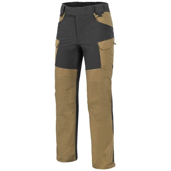 Штаны Helikon Hybrid Outback DuraCanvas - Coyote/Черный