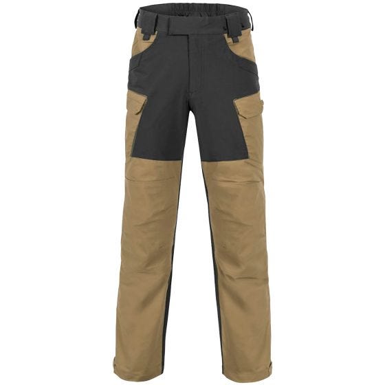 Штаны Helikon Hybrid Outback DuraCanvas - Coyote/Черный