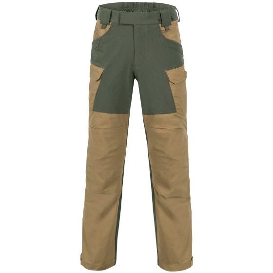 Штаны Helikon Hybrid Outback DuraCanvas - Coyote/Taiga Green