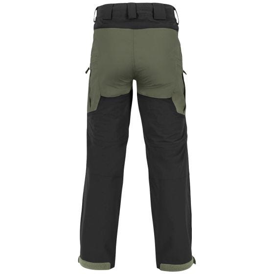 Штаны Helikon Hybrid Outback DuraCanvas - Taiga Green/Черный