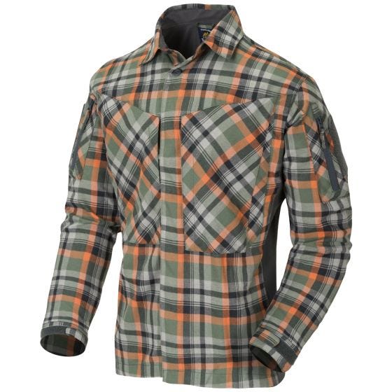 Фланелевая Рубашка Helikon MBDU - Timber Olive Plaid