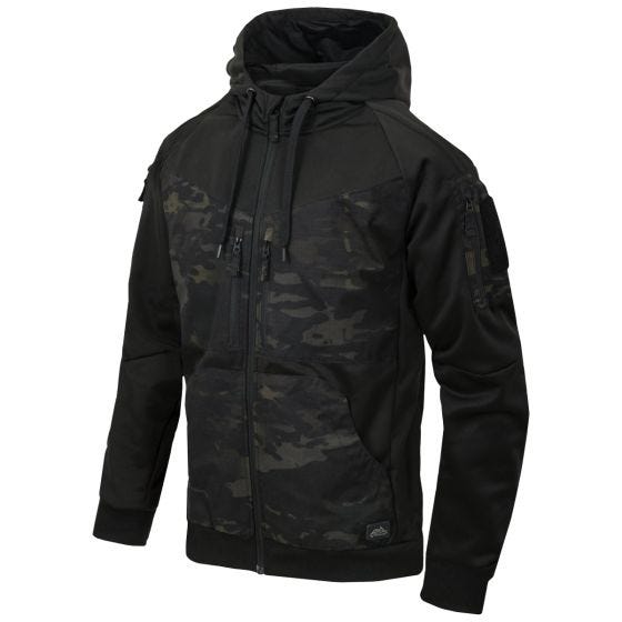 Толстовка на молнии Helikon Rogue - Черный/MultiCam Black