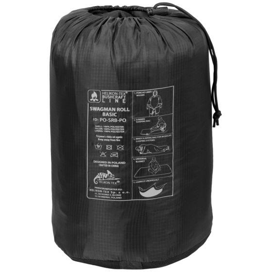Пончо Helikon Swagman Roll Basic - Черный