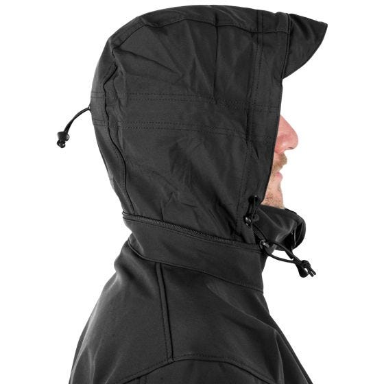 Куртка Soft Shell Helikon Gunfighter - Черный