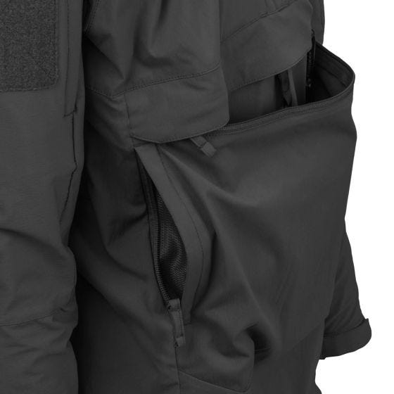 Куртка Soft Shell Helikon Anorak Mistral - Черный