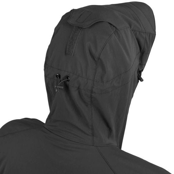 Куртка Soft Shell Helikon Anorak Mistral - Черный