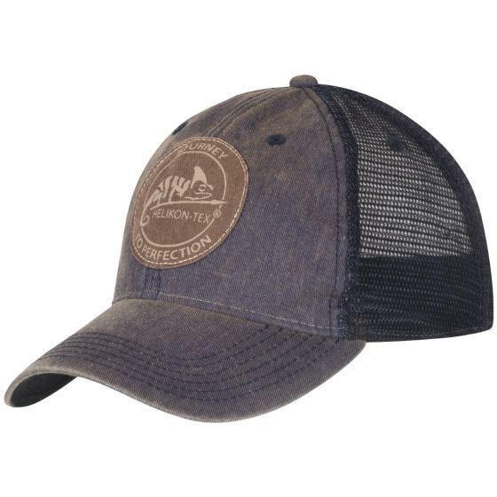 Кепка Helikon Trucker - Dirty Washed Navy / Navy A